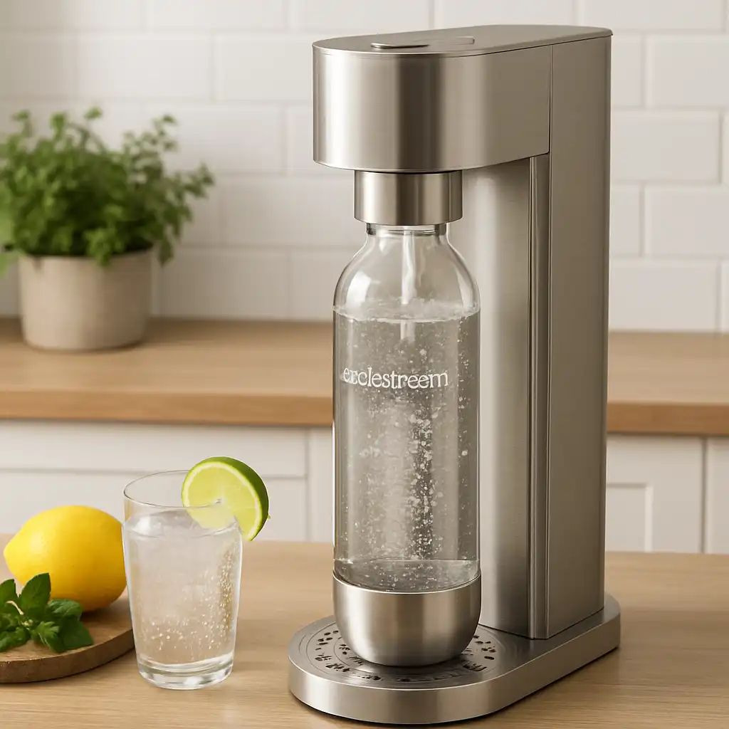 SodaStream Enso Steel : l'élégance d'une ambiance pétillante durable dans votre maison