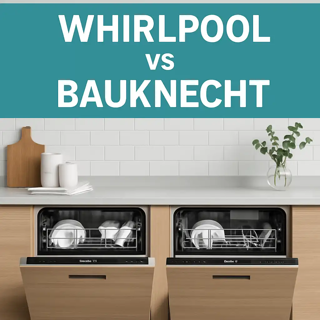 Guide ultime des lave-vaisselle encastrés 2024 : Whirlpool contre Bauknecht pour les familles exigeantes