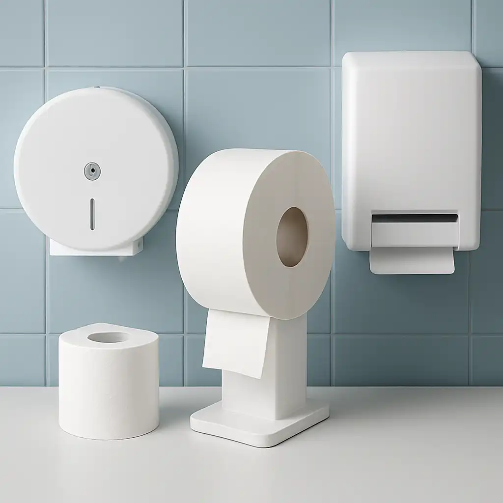 Guide ultime des distributeurs de papier toilette professionnels : hygiène, économies et design