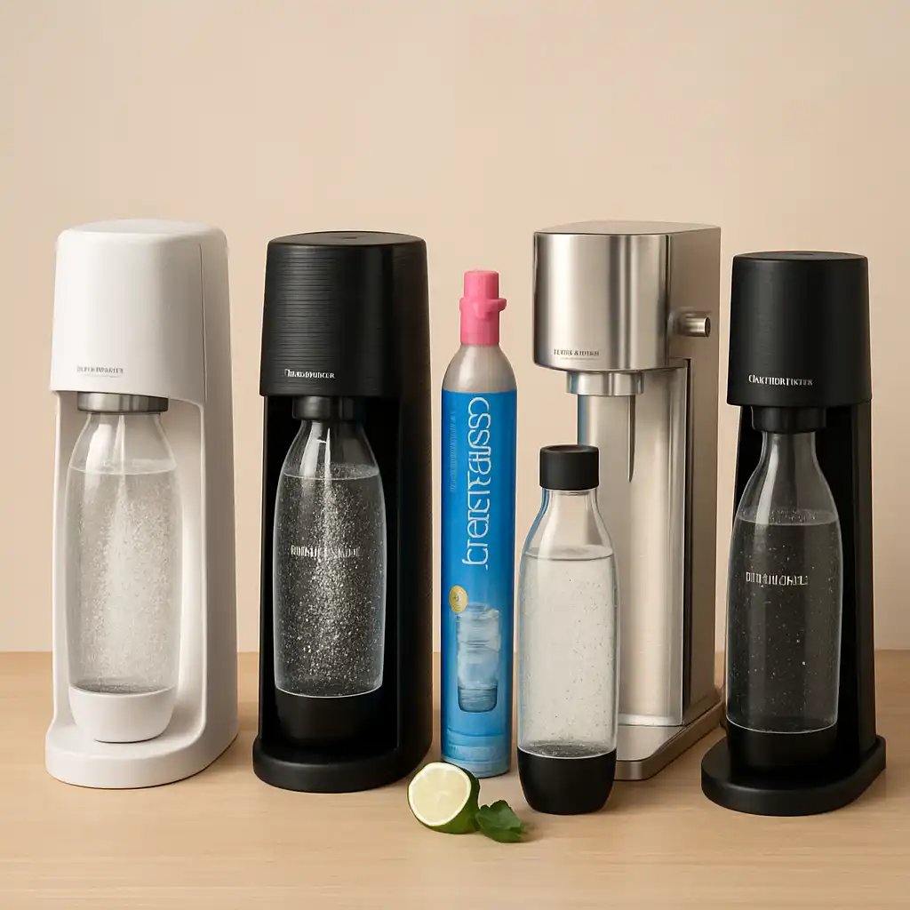 Guide complet des gazéificateurs SodaStream 2024 : choisissez le modèle idéal (Gaia, Terra, Art, Duo)