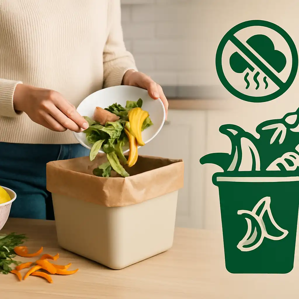 Guida Definitiva alla Raccolta dell'Umido: Stop a Cattivi Odori e Liquidi con la Combo Perfetta!