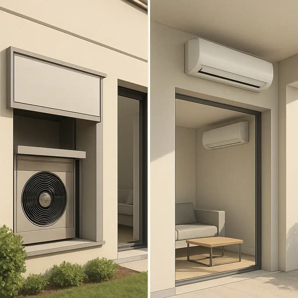 Climatizzatori Invisibili 2026: Guida Definitiva tra Unità Esterna a Scomparsa e Senza Unità