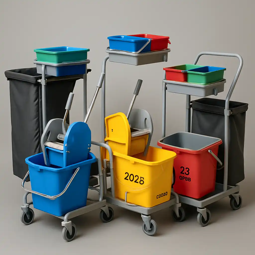 Guida Definitiva ai Carrelli Pulizie Professionali 2026: Nick 30L vs 50L vs 25L Dry