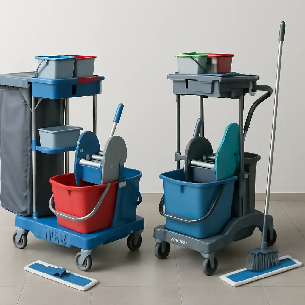 Guida Definitiva ai Carrelli per Pulizie Professionali 2026: Scegliere il Migliore tra Nick e Action Pro