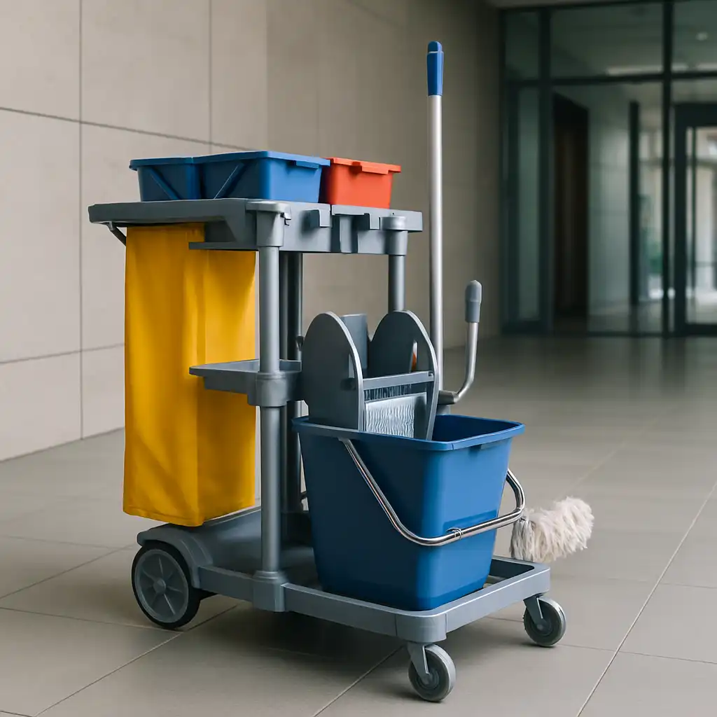 Guida Definitiva ai Carrelli Pulizia Professionali 2026: Scegliere il Nick Giusto per Efficienza e Igiene