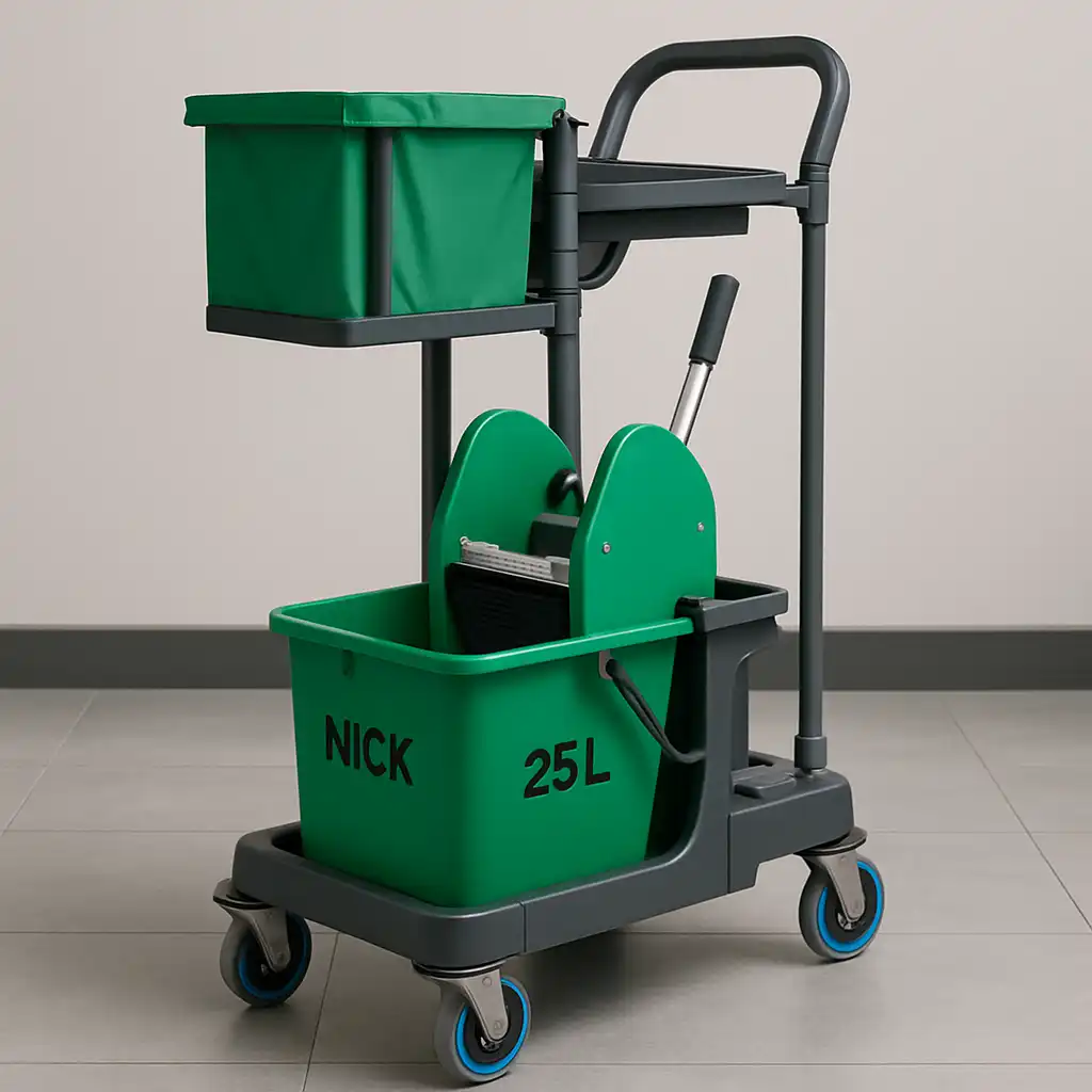 Carrello Pulizie Professionale Nick Verde 25L: La Guida Definitiva all'Efficienza nel 2026