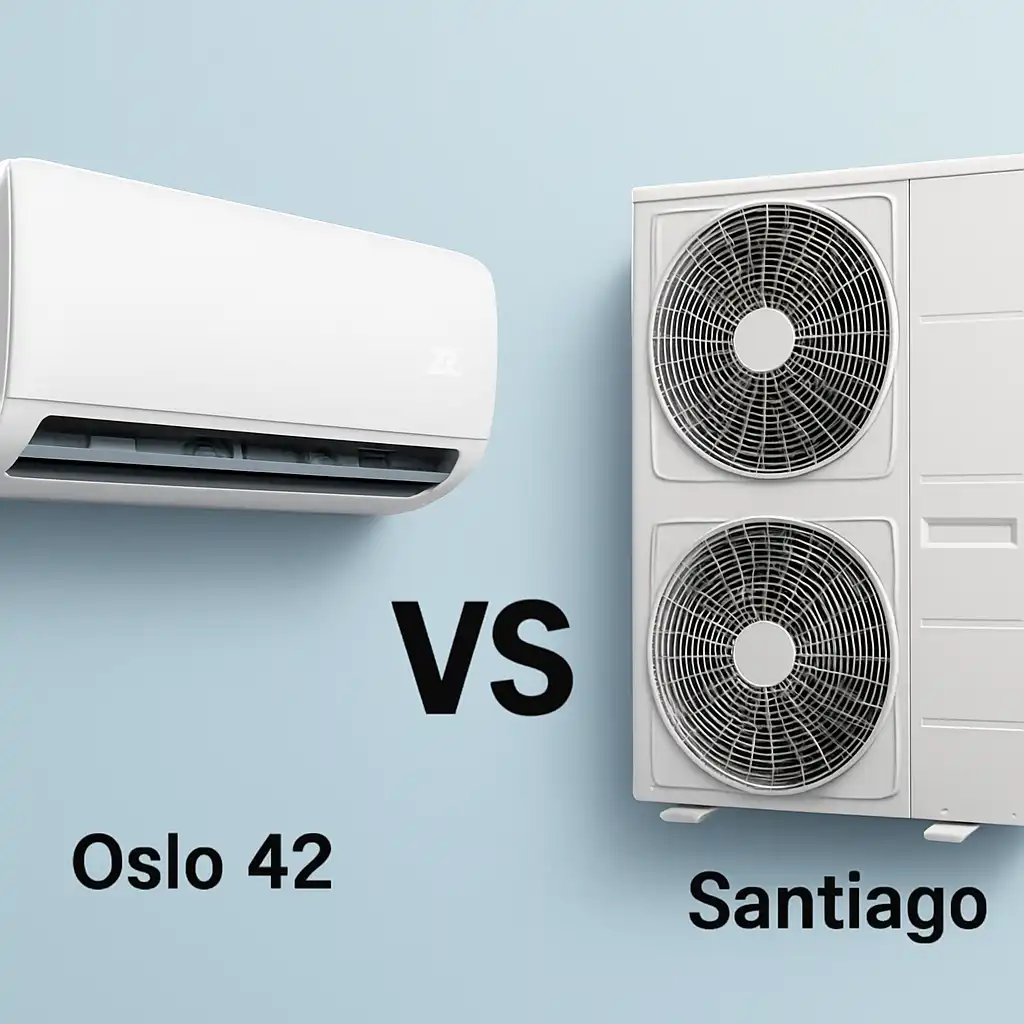 Condizionatori Senza Unità Esterna: Guida alla Scelta 2026 - Fintek Oslo 42 vs Santiago
