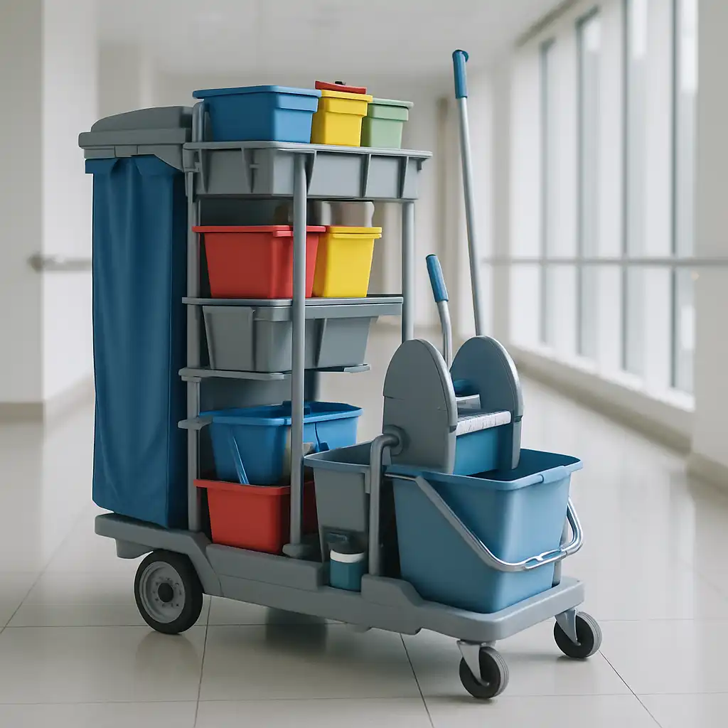 Carrelli Pulizie Professionali 2026: La Guida Definitiva per Efficienza e Igiene