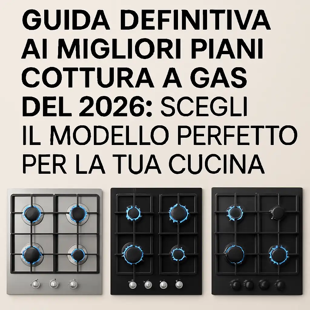 Guida Definitiva ai Migliori Piani Cottura a Gas del 2026: Scegli il Modello Perfetto per la Tua Cucina