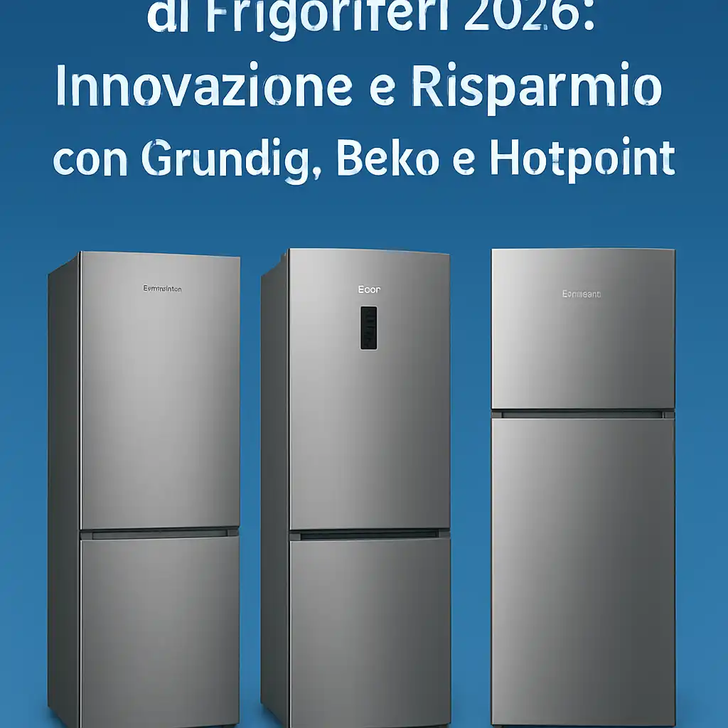 Guida Definitiva ai Frigoriferi 2026: Innovazione e Risparmio con Grundig, Beko e Hotpoint