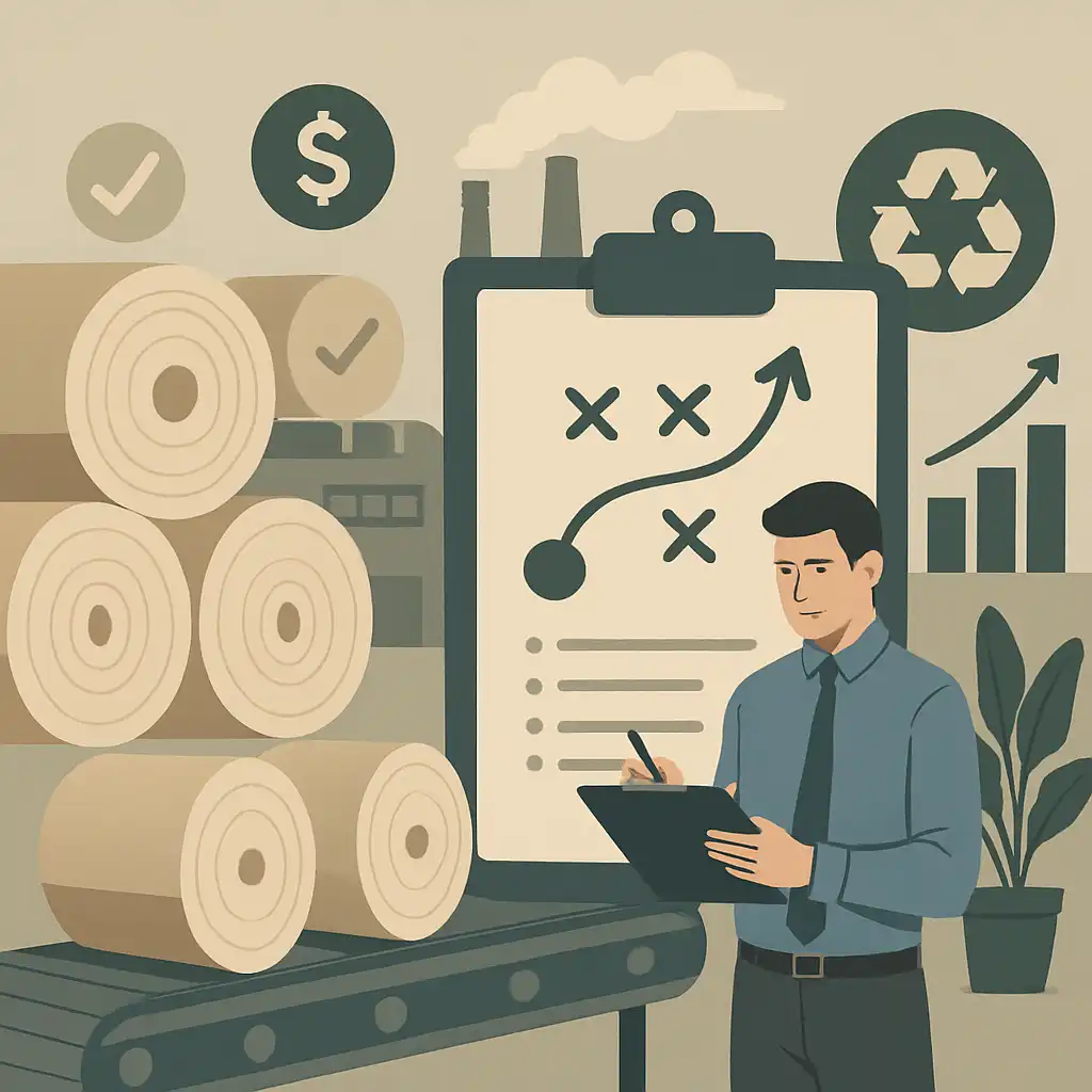 Guida 2026 all'Acquisto Strategico di Carta Industriale: Ottimizzazione, Sostenibilità e Risparmio su Larga Scala