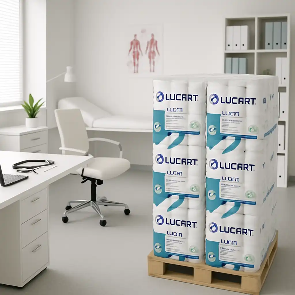 Guida 2026 all'Efficienza negli Studi Medici: Perché Scegliere il Bancale Lucart Eco 80 per Sostenibilità e Risparmio