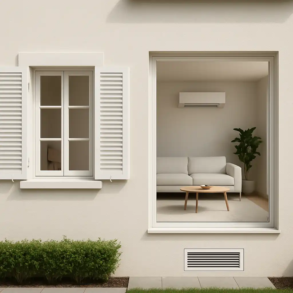 Climatizzatore Invisibile: Come Rinfrescare Casa nel 2026 Senza Rovinare la Facciata con l'Unità Esterna a Scomparsa UES