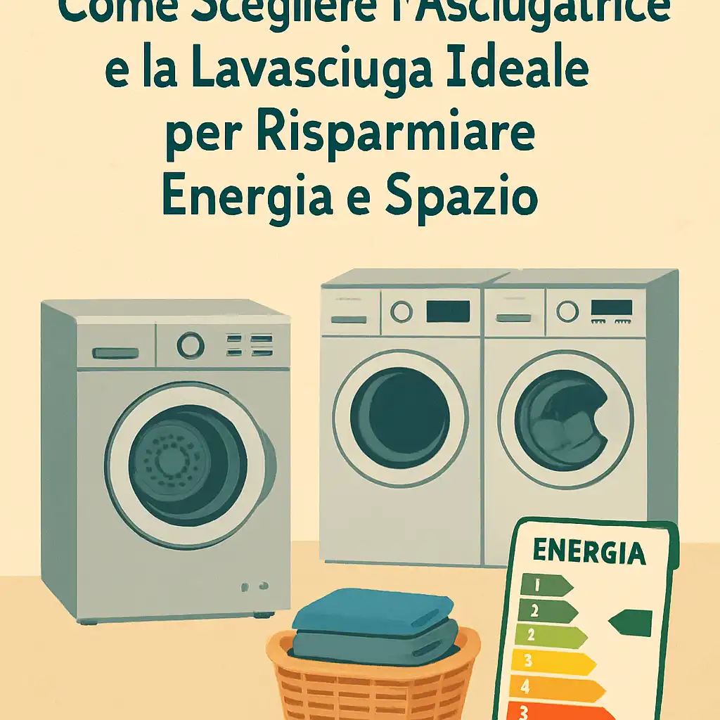Guida Definitiva 2026: Come Scegliere l'Asciugatrice e la Lavasciuga Ideale per Risparmiare Energia e Spazio