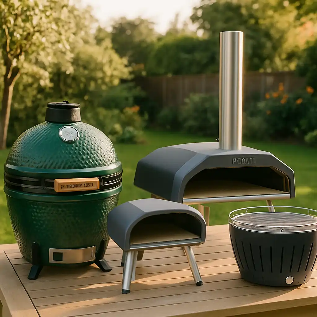 Il Futuro della Cucina Outdoor 2026: Guida Completa a Big Green Egg, Ooni e LotusGrill per il Tuo Giardino