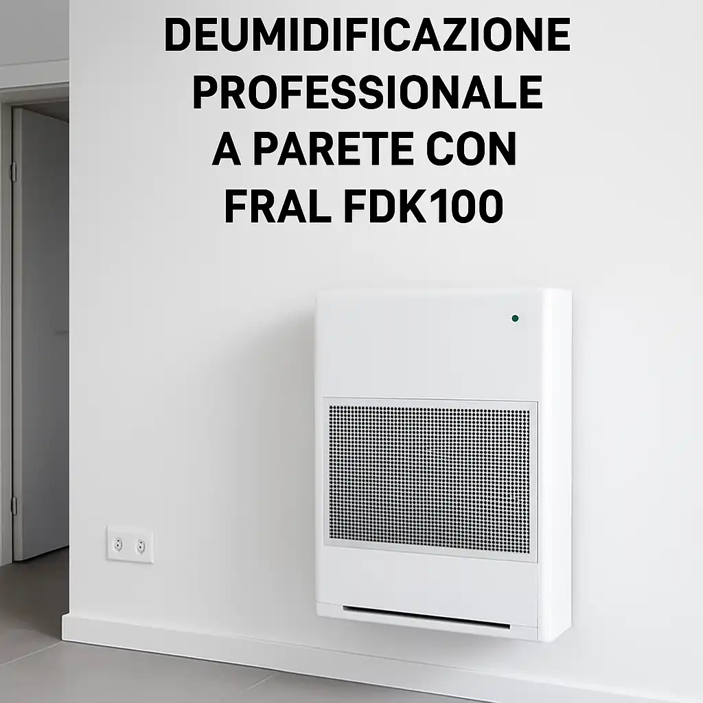 Guida Definitiva 2026: Deumidificazione Professionale a Parete con Fral FDK100