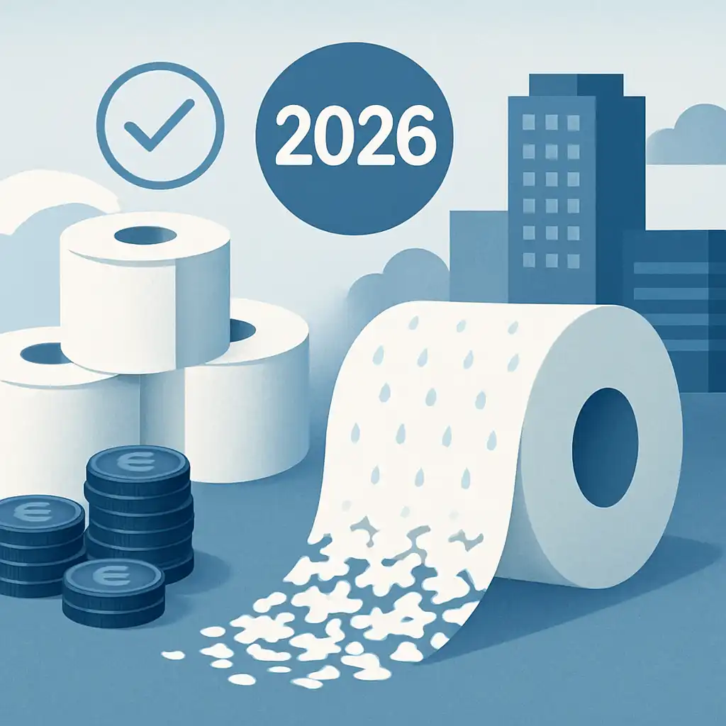 Guida Definitiva 2026 alla Carta Igienica Idrosolubile: Risparmio e Manutenzione Zero per Grandi Strutture