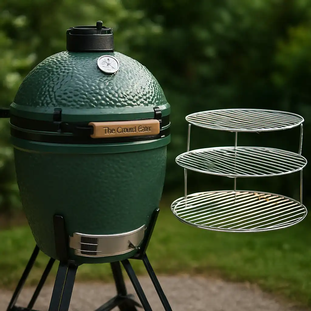 Guida Definitiva 2026 agli Accessori Big Green Egg: Massimizza le Performance del tuo Barbecue con il Nido M e la Griglia Sovrapponibile XL