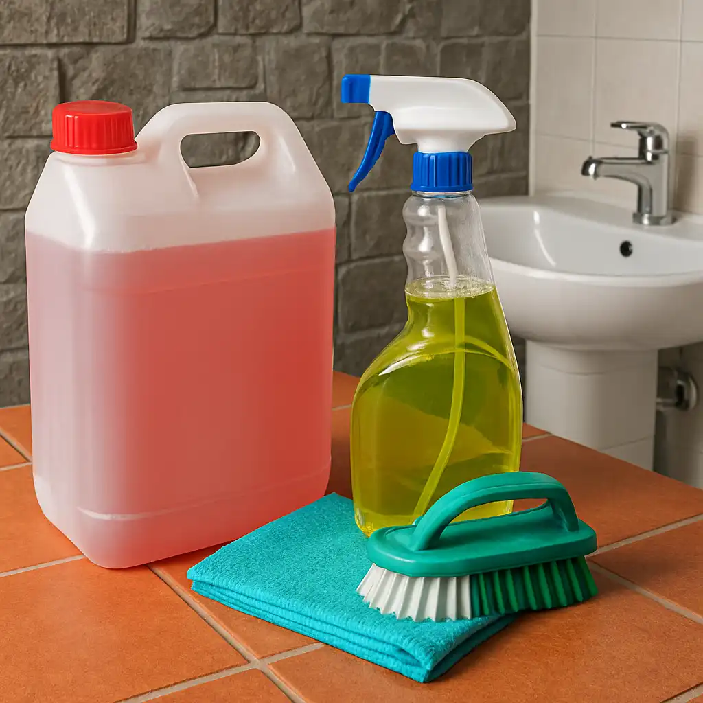 Guida Definitiva 2026 all'Acido Tamponato: Come Pulire Cotto, Pietra e Bagno senza Rischi - Assperr.it