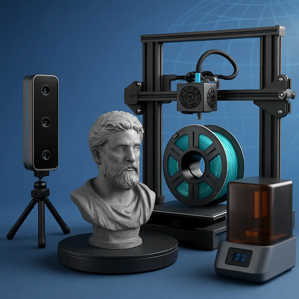 Rivoluzione 3D 2026: Guida Completa alla Scansione e Stampa con Revopoint, Anycubic e Creality