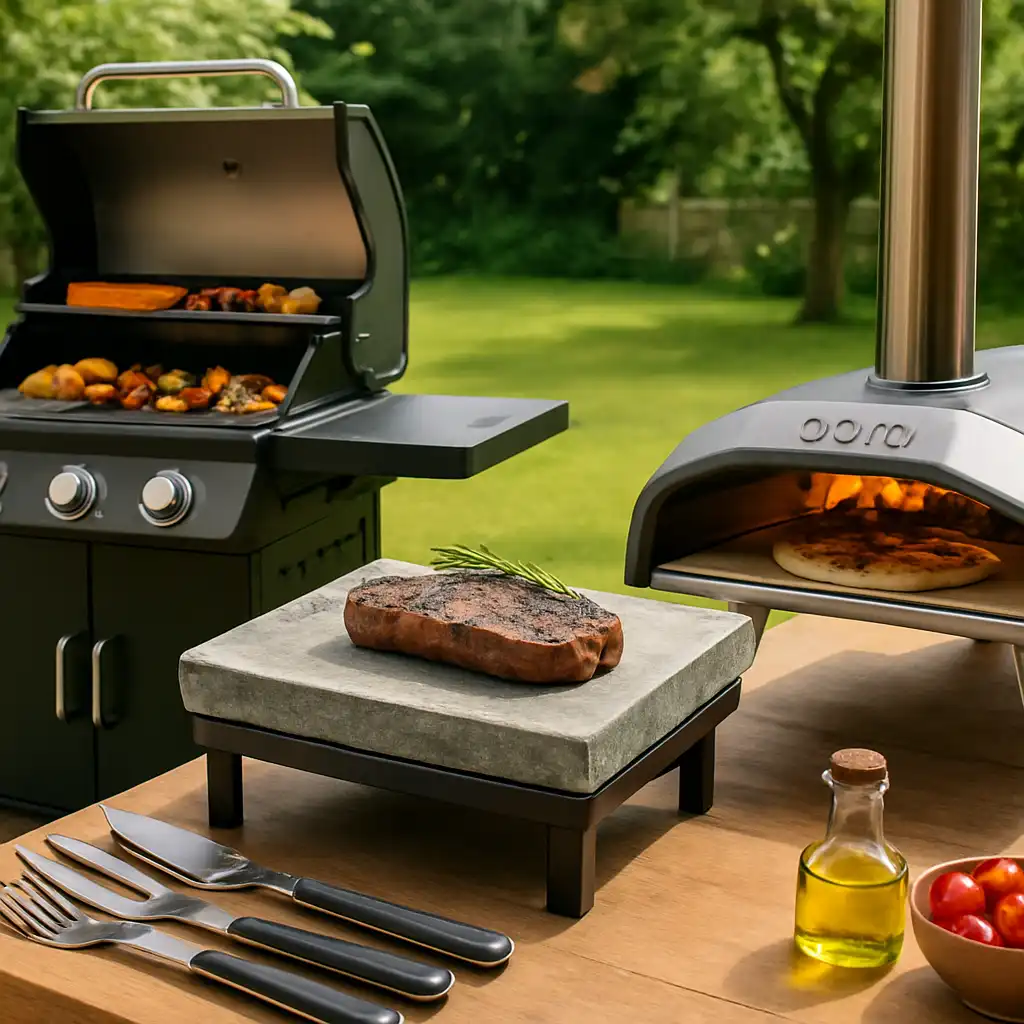 Guida Definitiva 2026 alla Cucina Outdoor: Barbecue Professionali, Pietra Ollare e l'Eccellenza Ooni