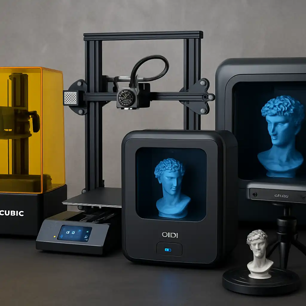 Guida Definitiva alla Stampa e Scansione 3D 2026: Rivoluziona la tua Produzione con Anycubic, Creality, Qidi e Revopoint