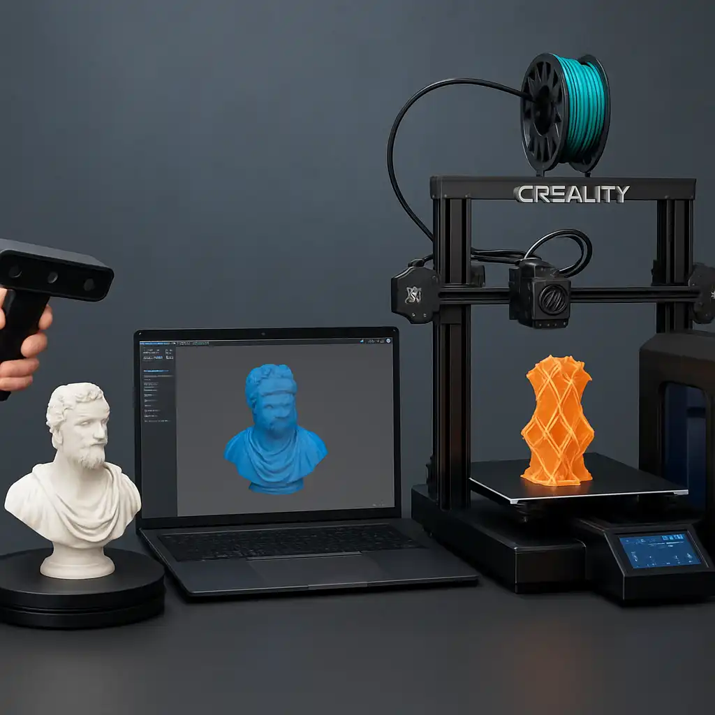 Guida Definitiva Stampa 3D 2026: Dalla Scansione Revopoint alla Potenza Creality e QIDI - Tutto quello che devi sapere