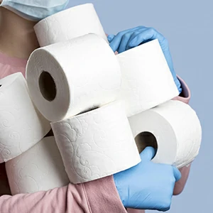 Papier toilette industriel et rouleaux offerte al miglior prezzo