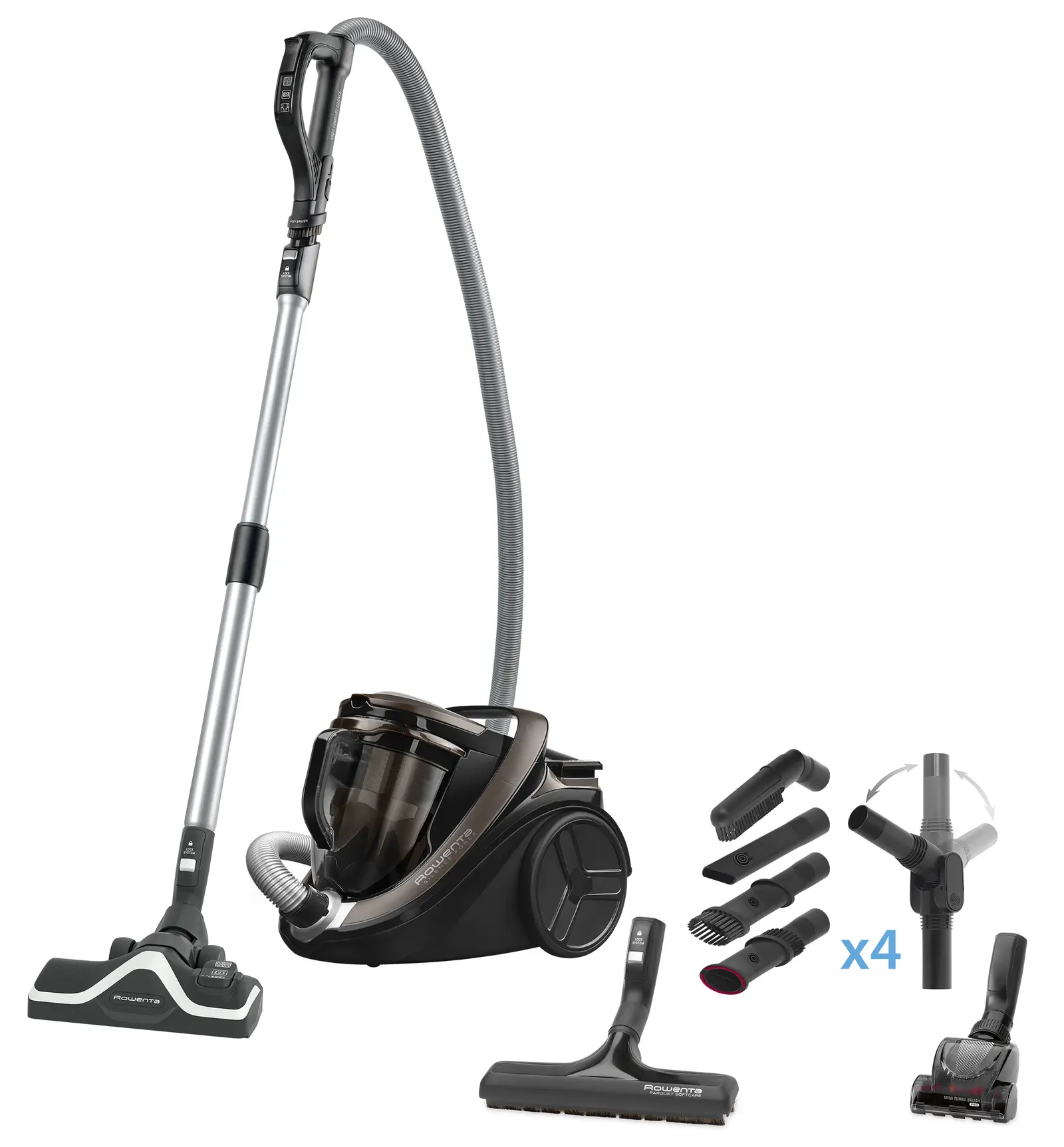 Pièces détachées et accessoires Aspirateur Rowenta Silence Force Cyclonic 4A - RO7676EA
