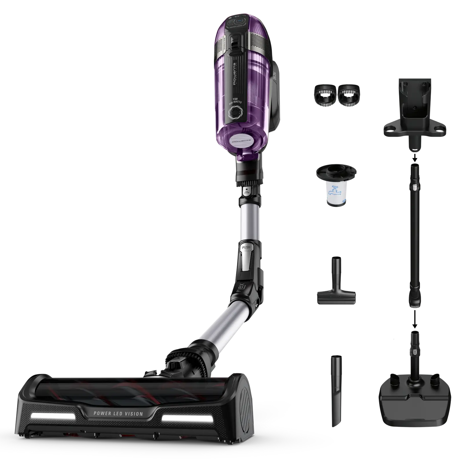 Pièces détachées et accessoires Balai électrique Rowenta X-Force 12.60 Allergy - RH98A0WO