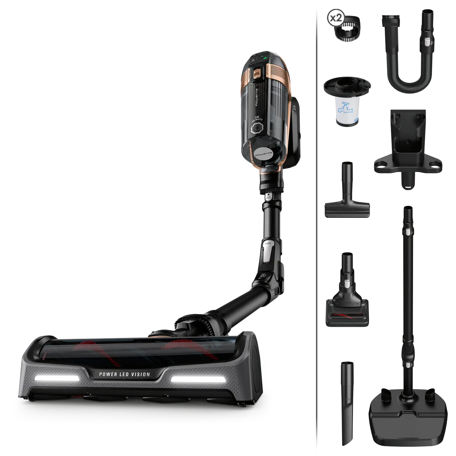 Pièces détachées et accessoires Balai électrique Rowenta X-Force Flex 15.60 - RH99F1WO