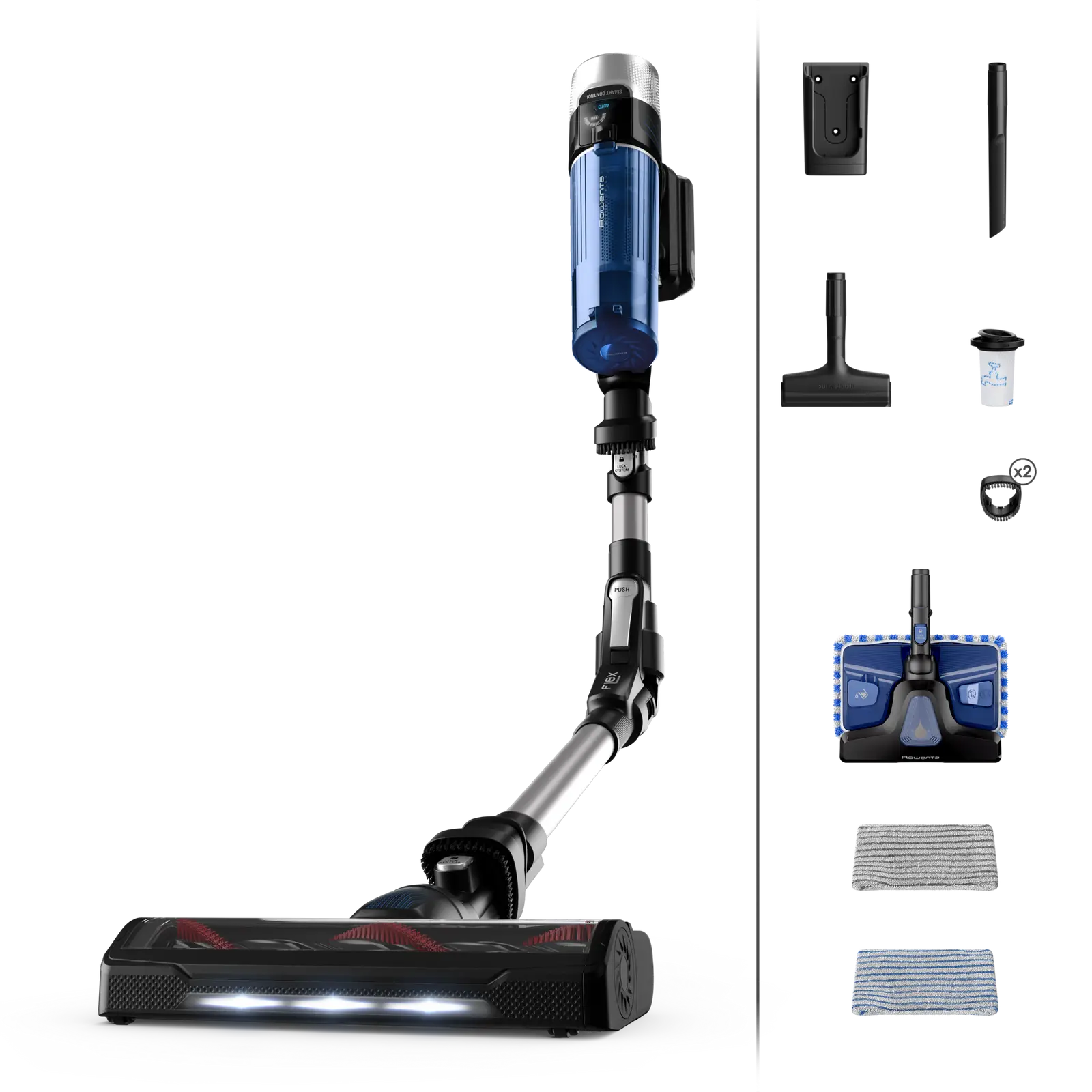 Pièces détachées et accessoires Balai électrique Rowenta X-Force Flex 9.60 Aqua - RH20C0WO