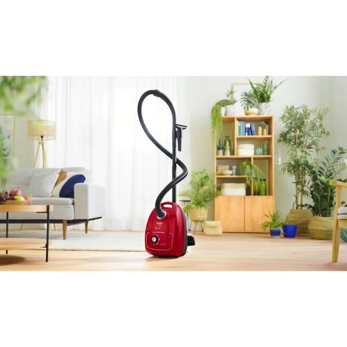 Bosch GL38 - aspirateur avec sac - 600 W - 79 dB - (H) EPA - 10 m - Sac de 4 L - Puissance variable