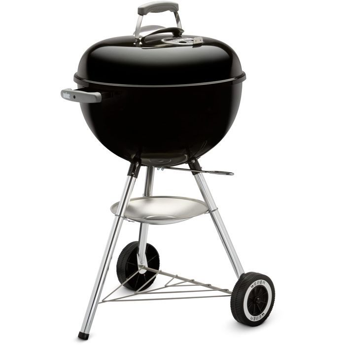 Barbecue à charbon - WEBER - Bouilloire classique - Acier émaillé - Diamètre 47 cm - Thermomètre intégré