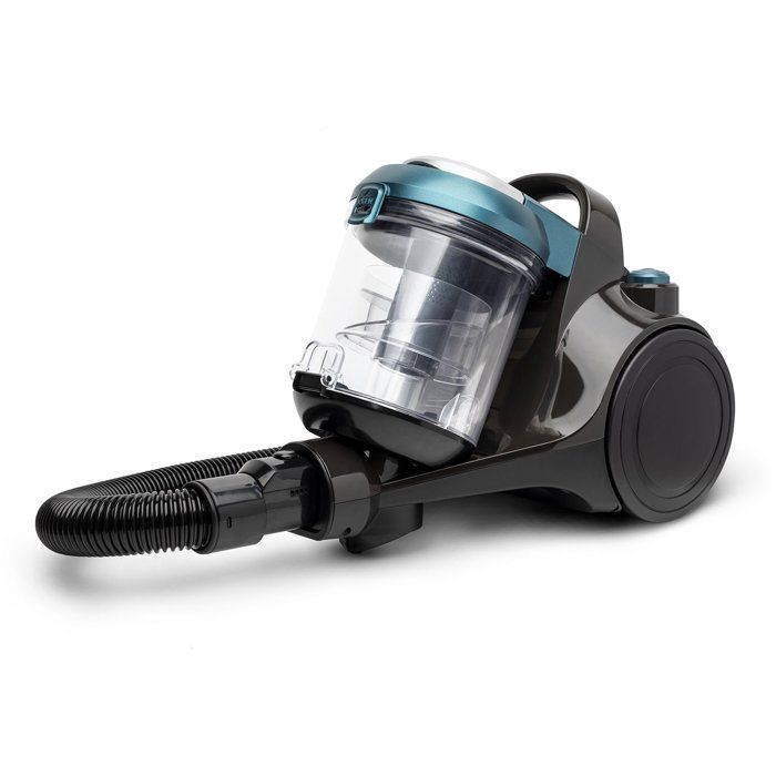 Aspirateur sans sac Hoenig, triple A, filtre HEPA 12, 2,5 L, noir