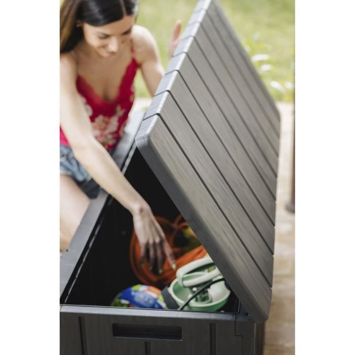 Bac de jardin BRAVO - Résine - Capacité 270 L - Anthracite