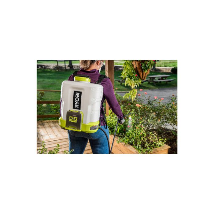 Pulvérisateur à épaule - RYOBI - RY36BPSA-0 - 6,2 bar - 1,2 l/min - 15 L