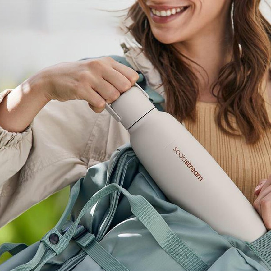 Borraccia termica Sodastream Fizz&Go Sand 0.9 litri