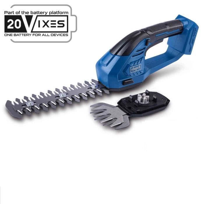 Ciseau à gazon sans fil SCHEPPACH C-HTGS200-X - 20V IXES - sans batterie ni chargeur
