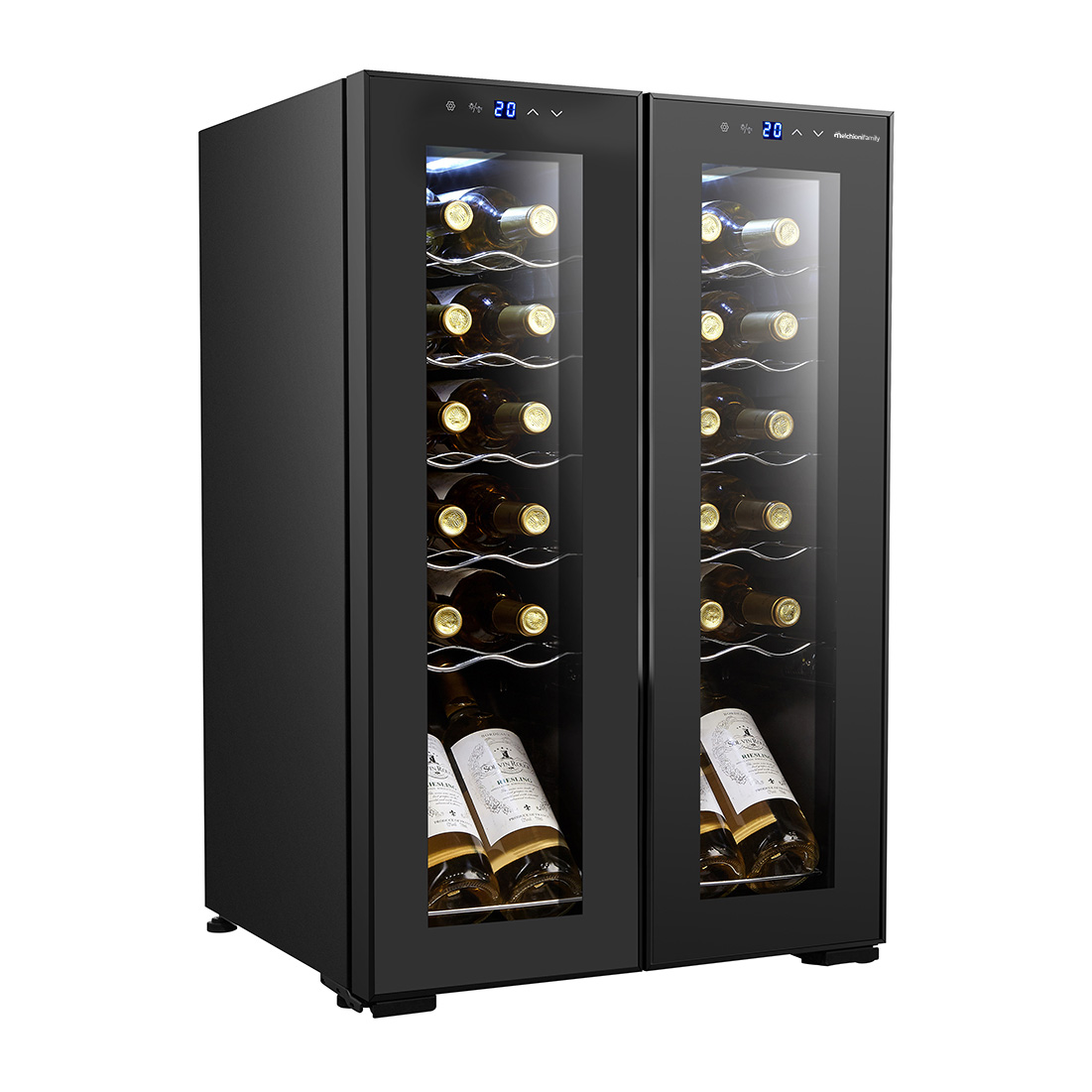 Cantinetta vino 24 bottiglie MELCHIONI DUAL VERMENTINO NERO