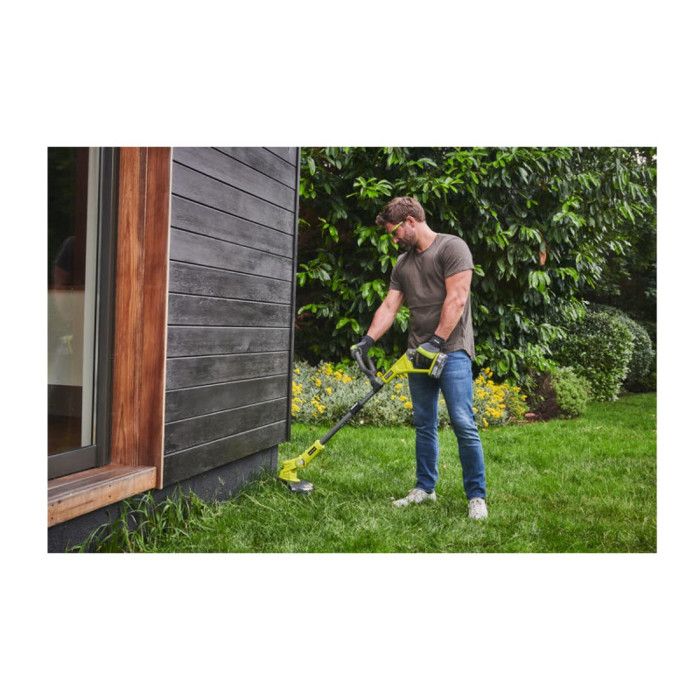 Coupe-bords/fer à lisser - RYOBI - Diamètre de coupe 25-30 cm - Fil Ø 1 x 1,6 mm - 1 batterie 18 V 5 Ah et 1 chargeur 2A