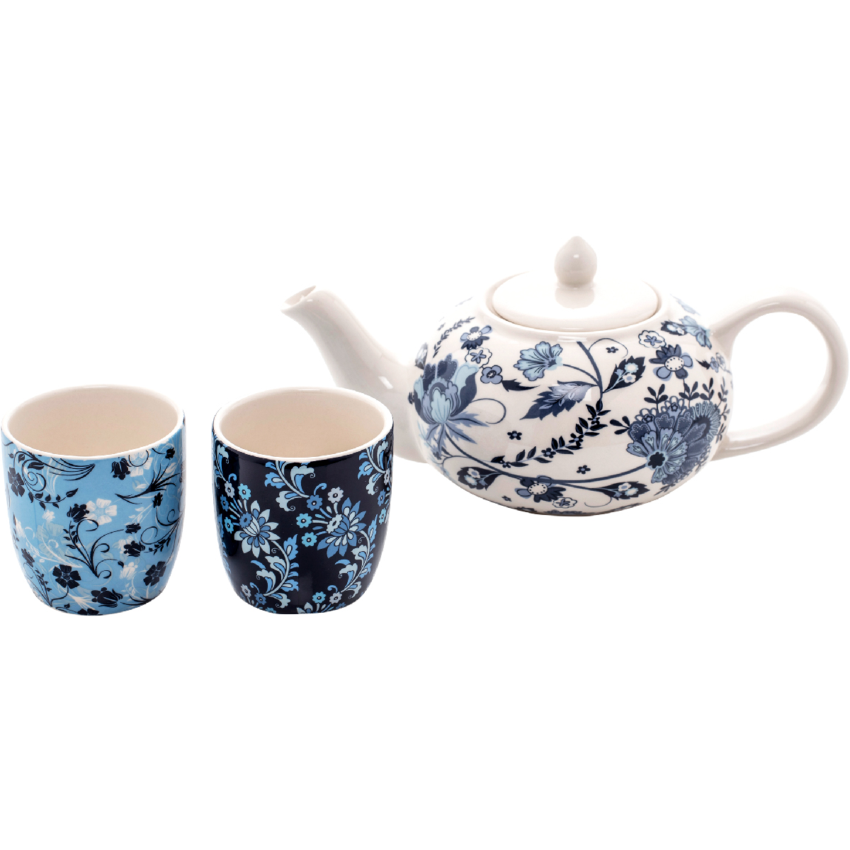 Service à thé (1 théière, 2 petits verres) théière 300 ml, verres 80 ml - Kyoto