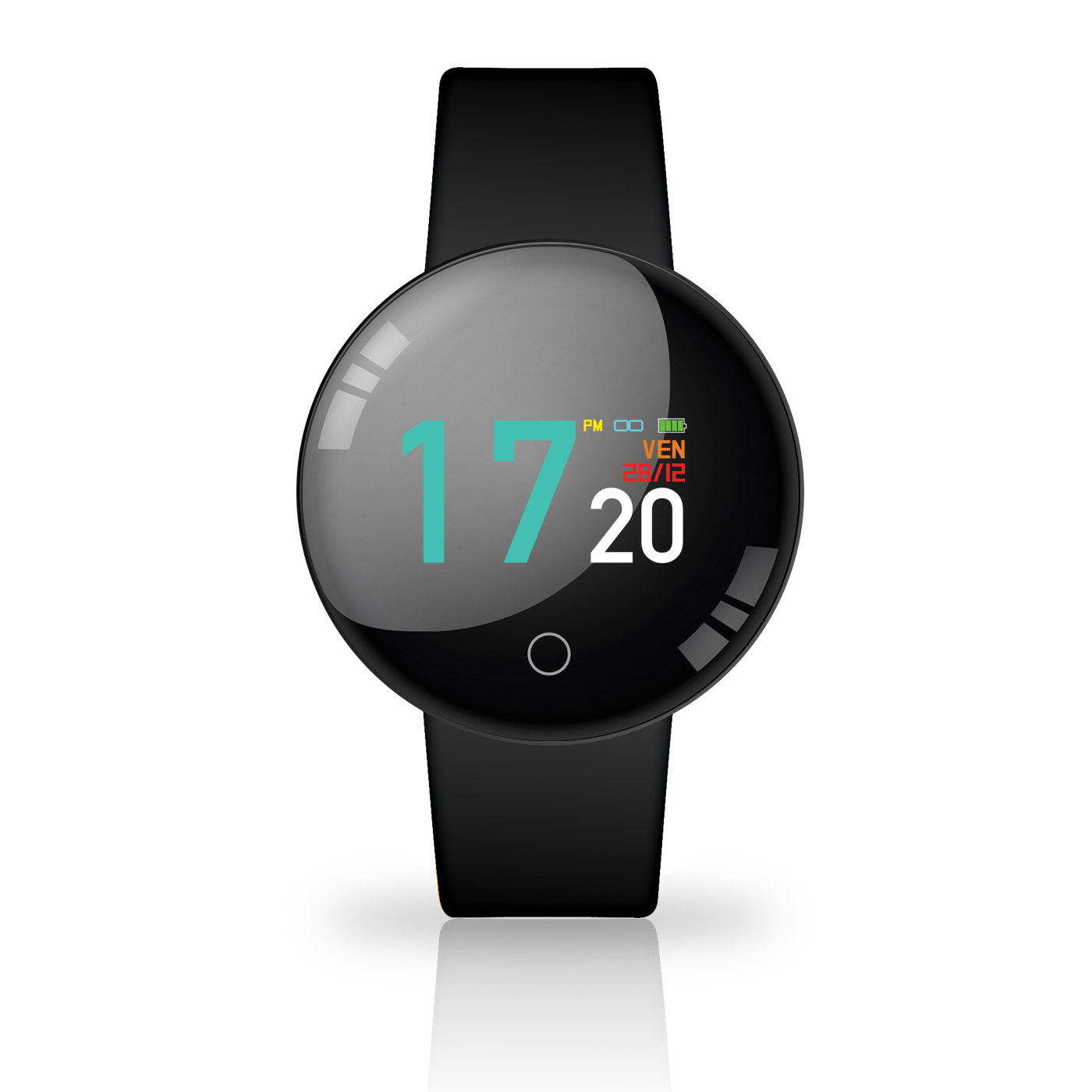 TECHMADE SMARTWATCH JOY COLOR WATERPROOF CARDIO BLACK TM-JOY-BK