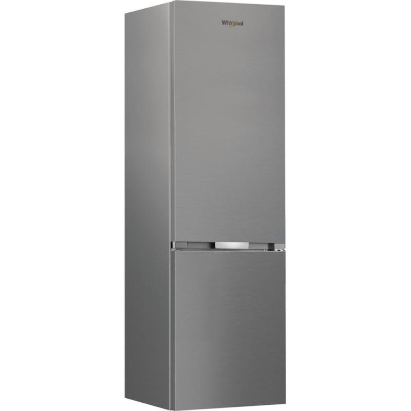 Réfrigérateur combiné Whirlpool No Frost 355 LT 66 cm en acier inoxydable WHK 25404 XP8E