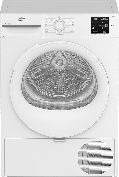 Sèche-linge Slim 7 kg Bek 46CM INVERTER D BMT73EW