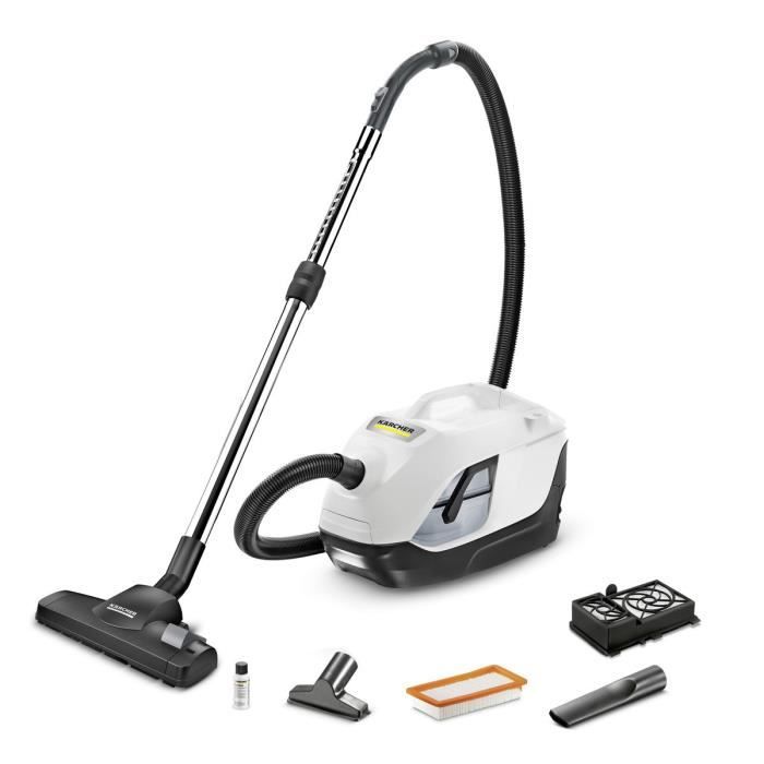 Aspirateur sans sac DS 6 avec filtration d'eau - blanc