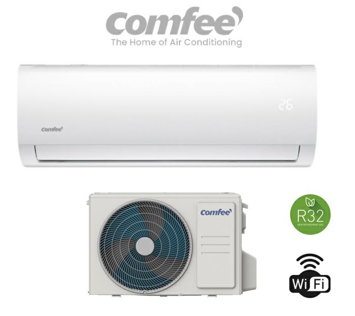 Climatiseur monoslit COMFEE A++/A+ GAS R32 WIFI INTEG 12 000 btu. CF-CFW12A
