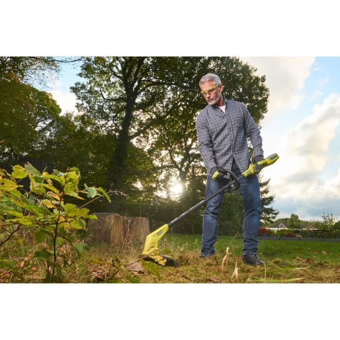 Coupe-fil sans fil RYOBI 36V Ø 28-33 cm - 1 batterie de 2,0 Ah