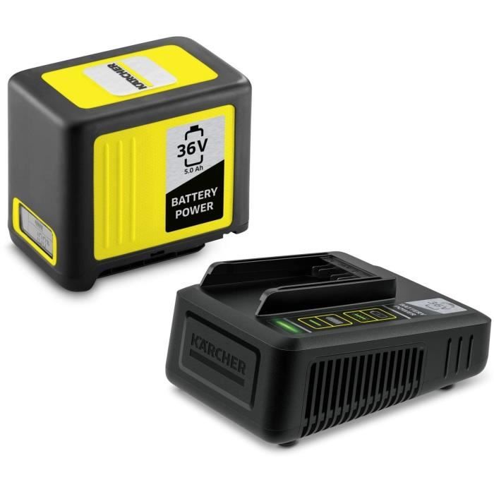 Kit batterie KARCHER Power 36V/5 Ah + chargeur rapide