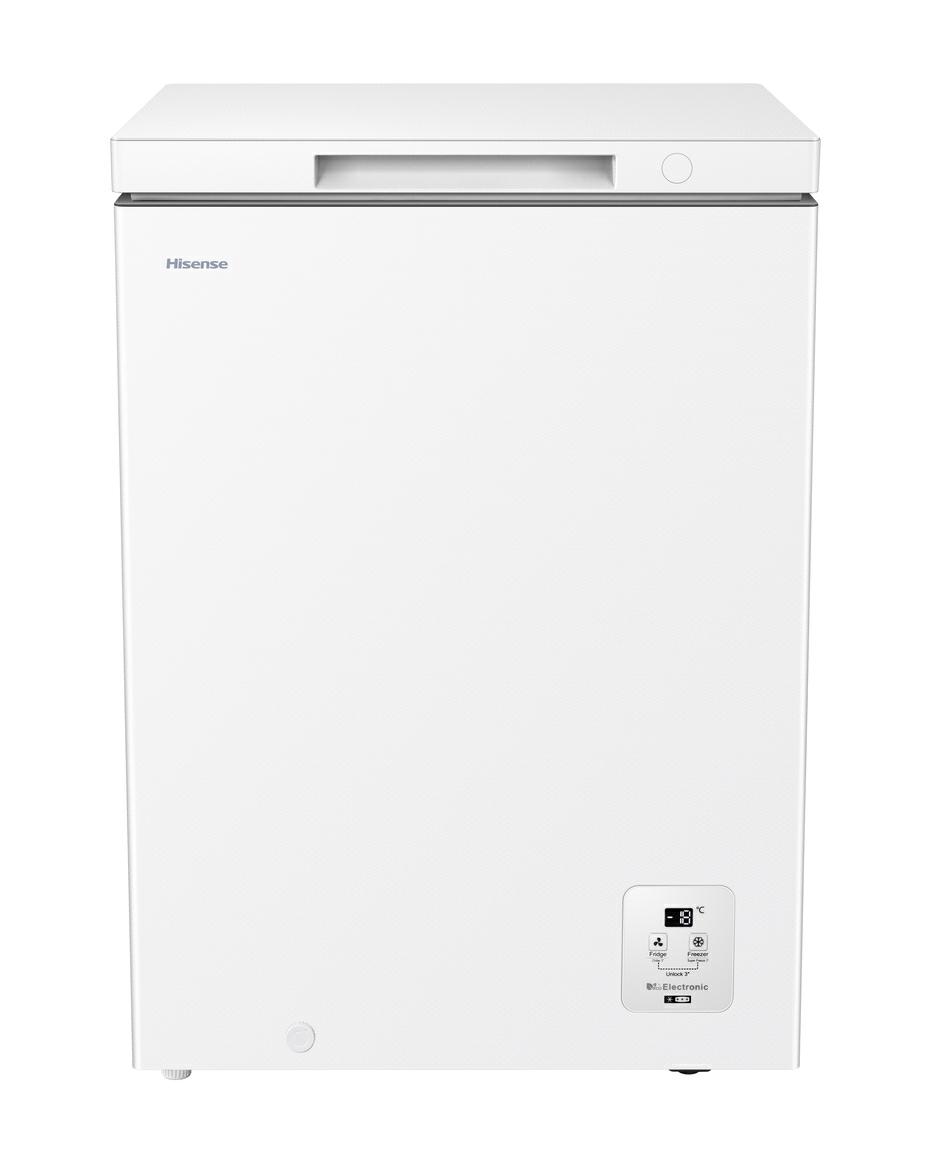 Congélateur coffre Hisense 141LT AND WHITE FT145N1AWE